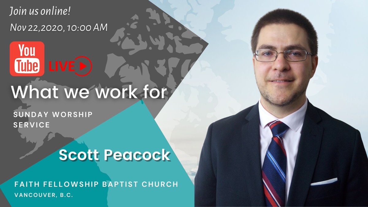 ffbc_vancouver's tweet photo. Sunday worship service Live on youtube at Nov 22, 2020- 10AM, You're welcome to join us online!!

https://t.co/MXVhv6a3Ho
PS: Please hit subscribe and click on notification button in youtube to stay connected
#church #love #bible #christian #worship #prayer #jesuschrist https://t.co/8Hhz1bCZgJ