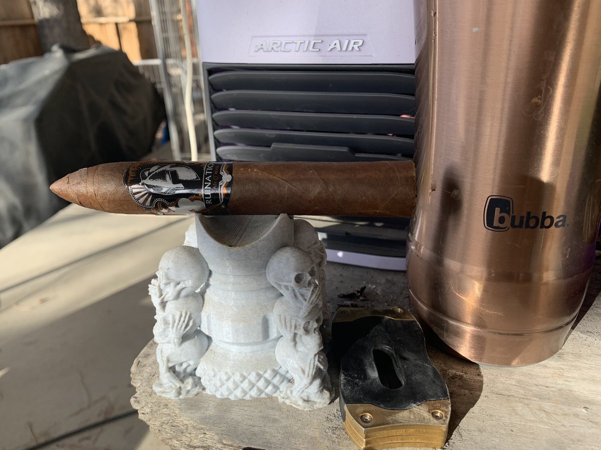 Omygodc's tweet photo. I recorded this morning’s sermon on Thursday, so instead of driving to church, I am smoking cigars and waiting for our YouTube to go live. This is a lot more relaxing! https://t.co/G9z29ipUZW