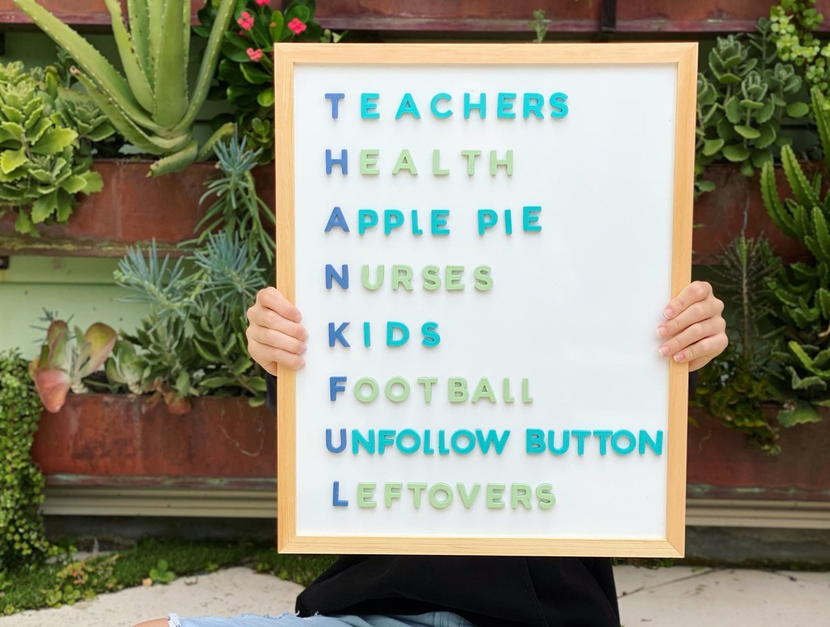 RareGuruApp's tweet photo. Our family's 2020 Thanksgiving list was easy to fill. We would've never  made it through the year without teachers and the unfollow button! What's on your list this year? #Thanksgiving2020 https://t.co/BDN6Kk5T8P