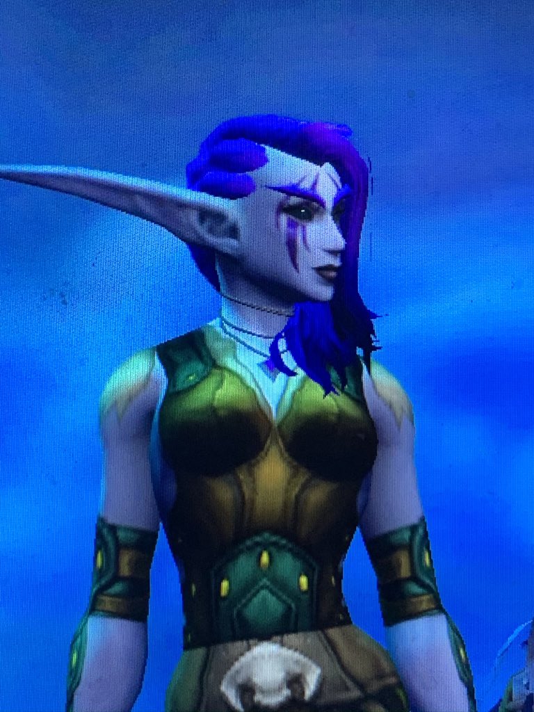 Mellea16's tweet photo. My new look since I have left Anduin and Stormwind behind https://t.co/NmY1LdCskt