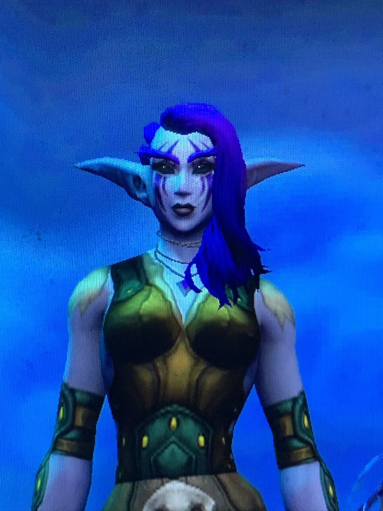 Mellea16's tweet photo. My new look since I have left Anduin and Stormwind behind https://t.co/NmY1LdCskt