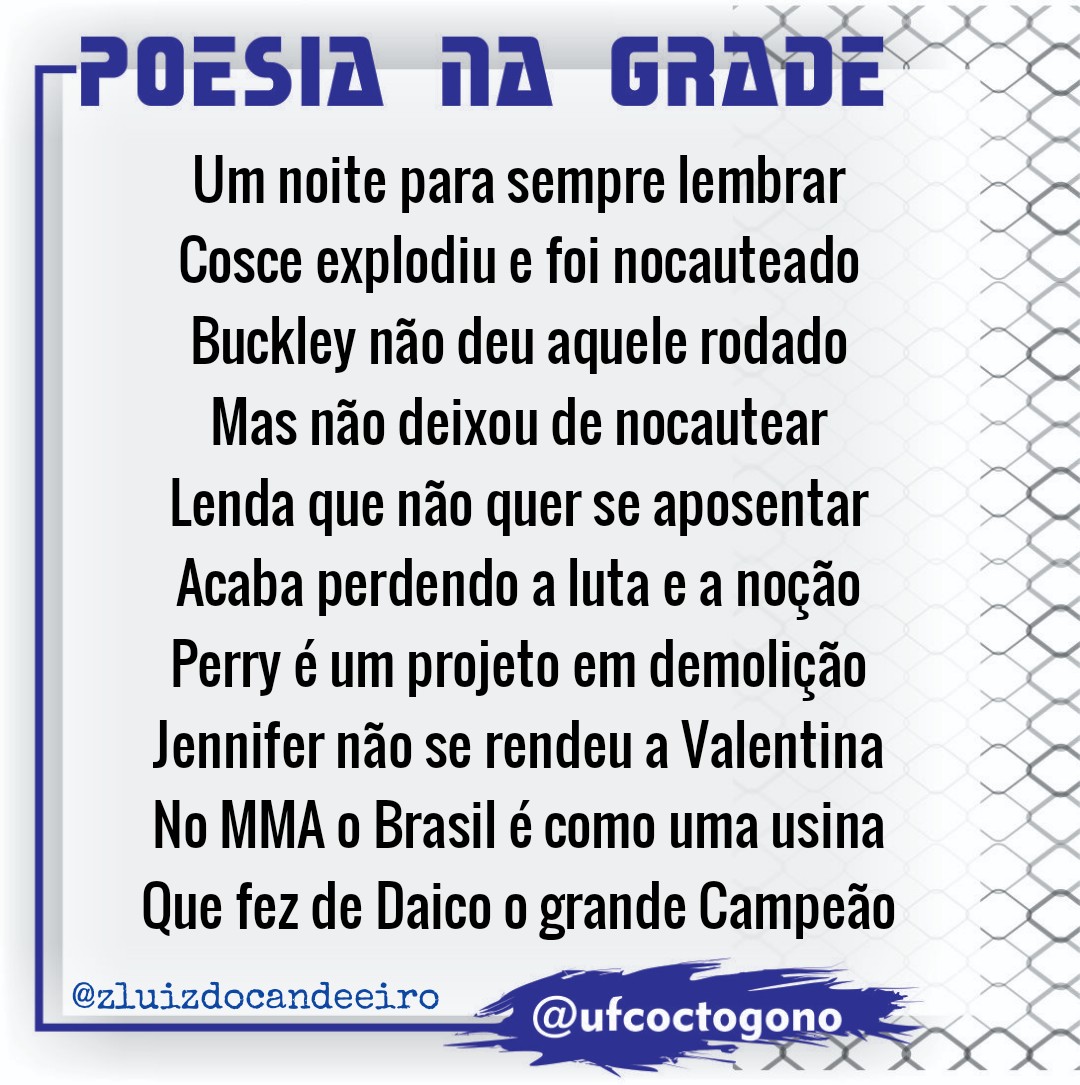 Um grande evento, merece todo destaque! Obrigado @Daico_Deiveson e Jennifer Maia! #UFC255NoCombate #UFC255 #AmantesdoMMA https://t.co/ldJitDFDYh