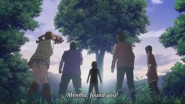Sad farewells in anime