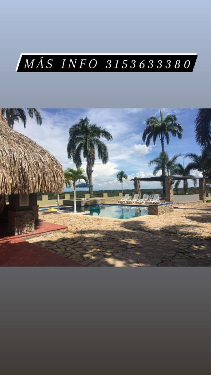 edwinreyrey's tweet photo. Por si les interesa, se alquila finca con capacidad max de 20 personas. Cuenta con 4 habitaciones con baño, la principal tiene tina. Kiosko, piscina de adulto, niño y jacuzzi. Asoleadora. Parqueaderos. Zona de BBQ. Espectacular vista. Esta ubicada vía V/venció a Restrepo. https://t.co/LRJZl7iwsR