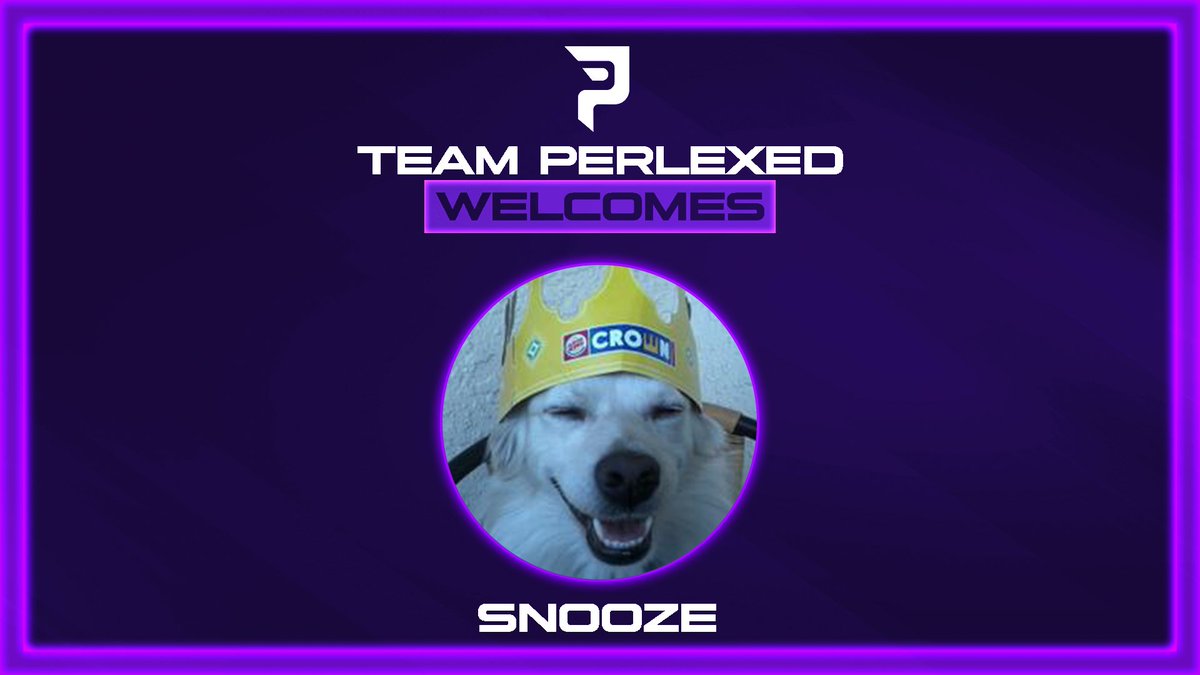FearPerplexed's tweet photo. Everyone give a warm welcome to our newest VFX, @snoozevevo! https://t.co/9VlsvxK4GR