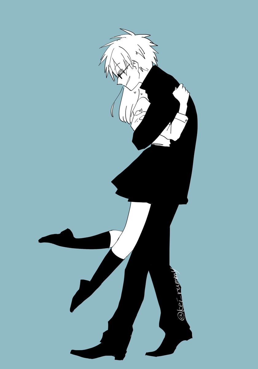 「ギュッとされたら浮いちゃう 」|敬のイラスト