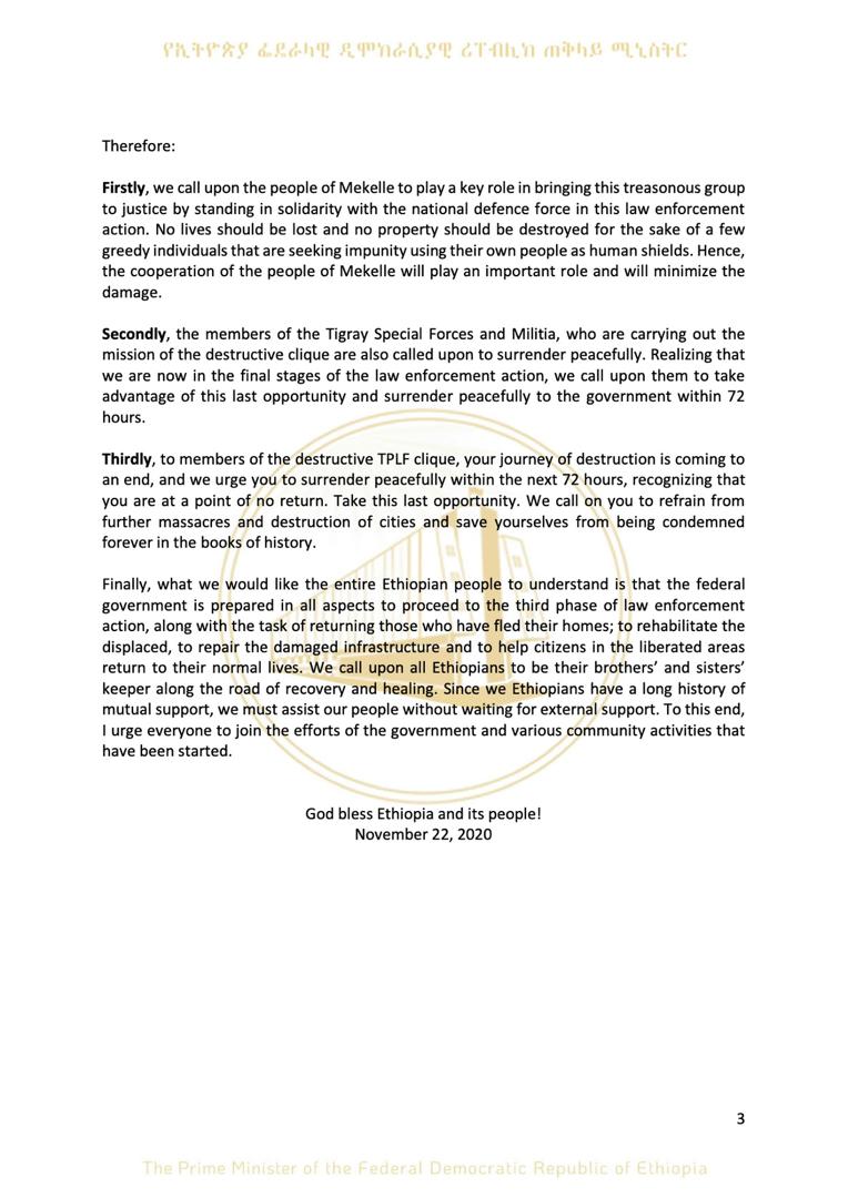 AbiyAhmedAli's tweet image. Dear fellow Ethiopians,