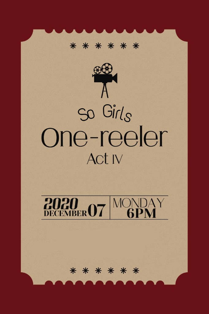 OFFICIALSOGIRLS's tweet photo. SO GIRLS 5th Mini Album ‘One-reeler’ / Act IV
Release Announcement 

2020.12.07(MON) 6PM(KST) Release📽

#SOGIRLS #그래서여자  
#SOGIRLS_Onereeler #20201207_6PM https://t.co/aJVlhjTcyt
