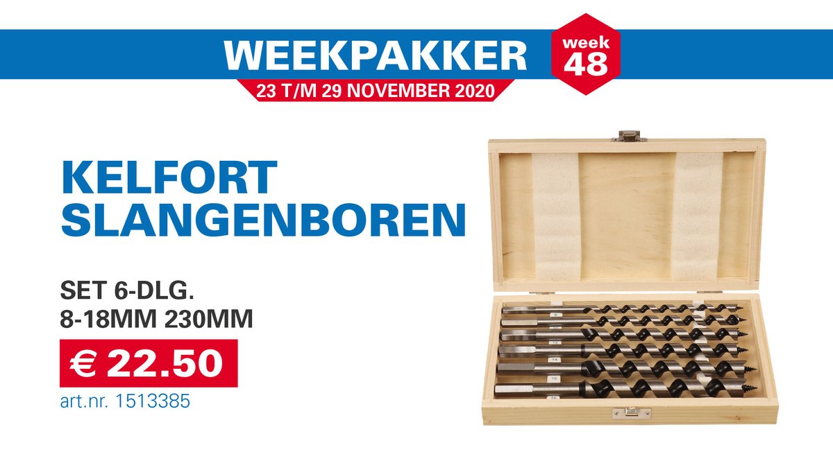 Prima aanbieding weer!
