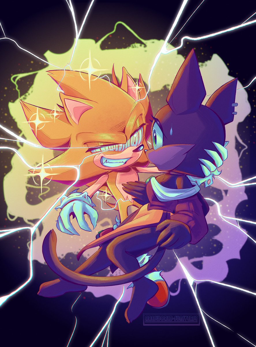 ArsworldS's tweet photo. Sonic fleetway Commission For Shirilia on instagram !!💜💙
#SonicTheHedgehog https://t.co/9ZXDdVtDXF