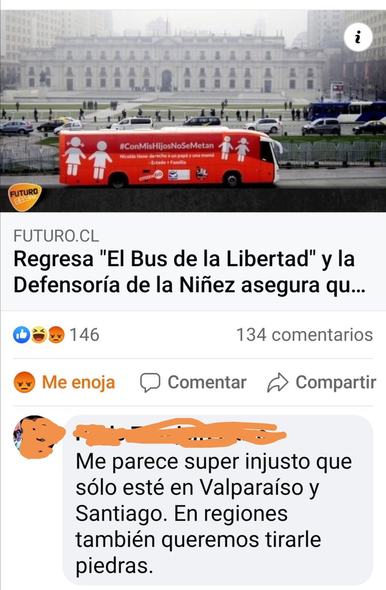 Sol_GH's tweet photo. Si realmente fuese un #BusDeLaLibertad, nadie sentiría lo que manifiesta este hombre al verlo pasar! #BusDelOdio https://t.co/pwmJIHCRVu