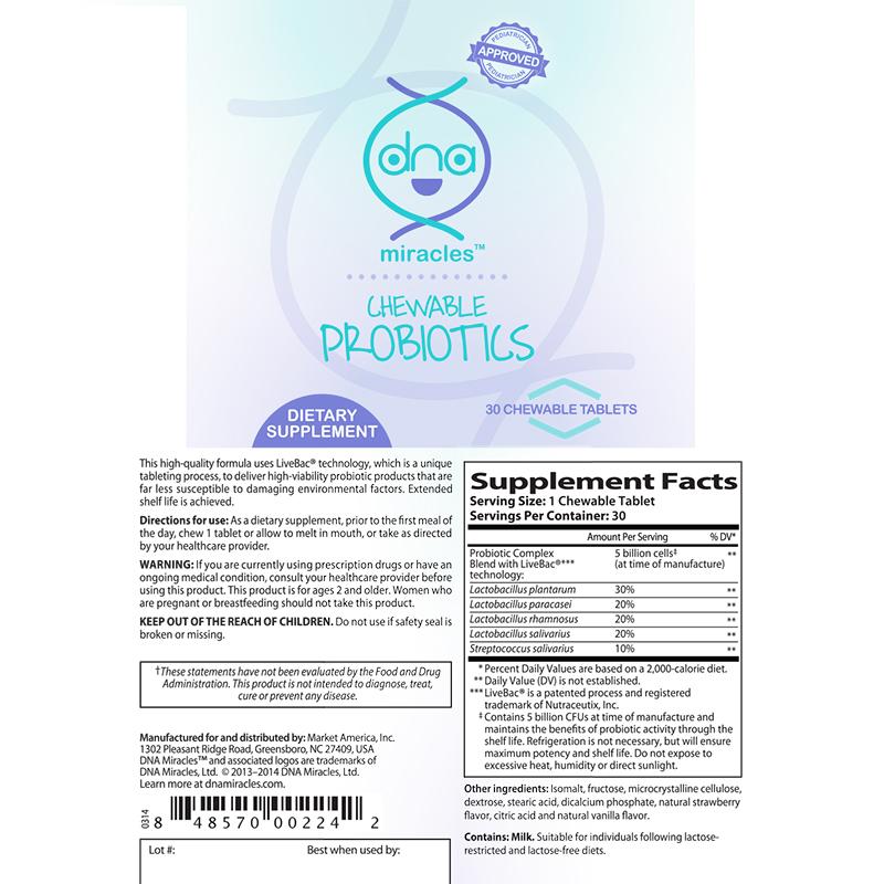 WellnessGriffin's tweet photo. Give your kids the nutritional boost they need with #DNAMiracles Chewable Probiotics. One bottle of 30 servings promotes a healthy #ImmuneSystem and digestive system, among many other benefits. For more info, click below via .@shop.com. #SupplementSunday
https://t.co/F4VmzOg10L https://t.co/z33dzeBCrj