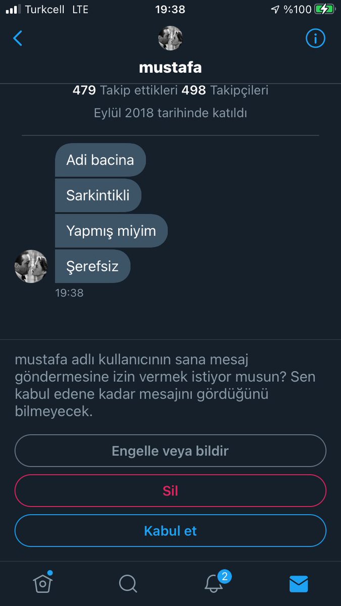 onderavesta's tweet photo. @daragaf21
Arkadaşlar lütfen bu hesabı ifşa edip spamlarmısınız. Özelden kadınları taciz ediyor 🙏🙏 https://t.co/35LuFuMRa7