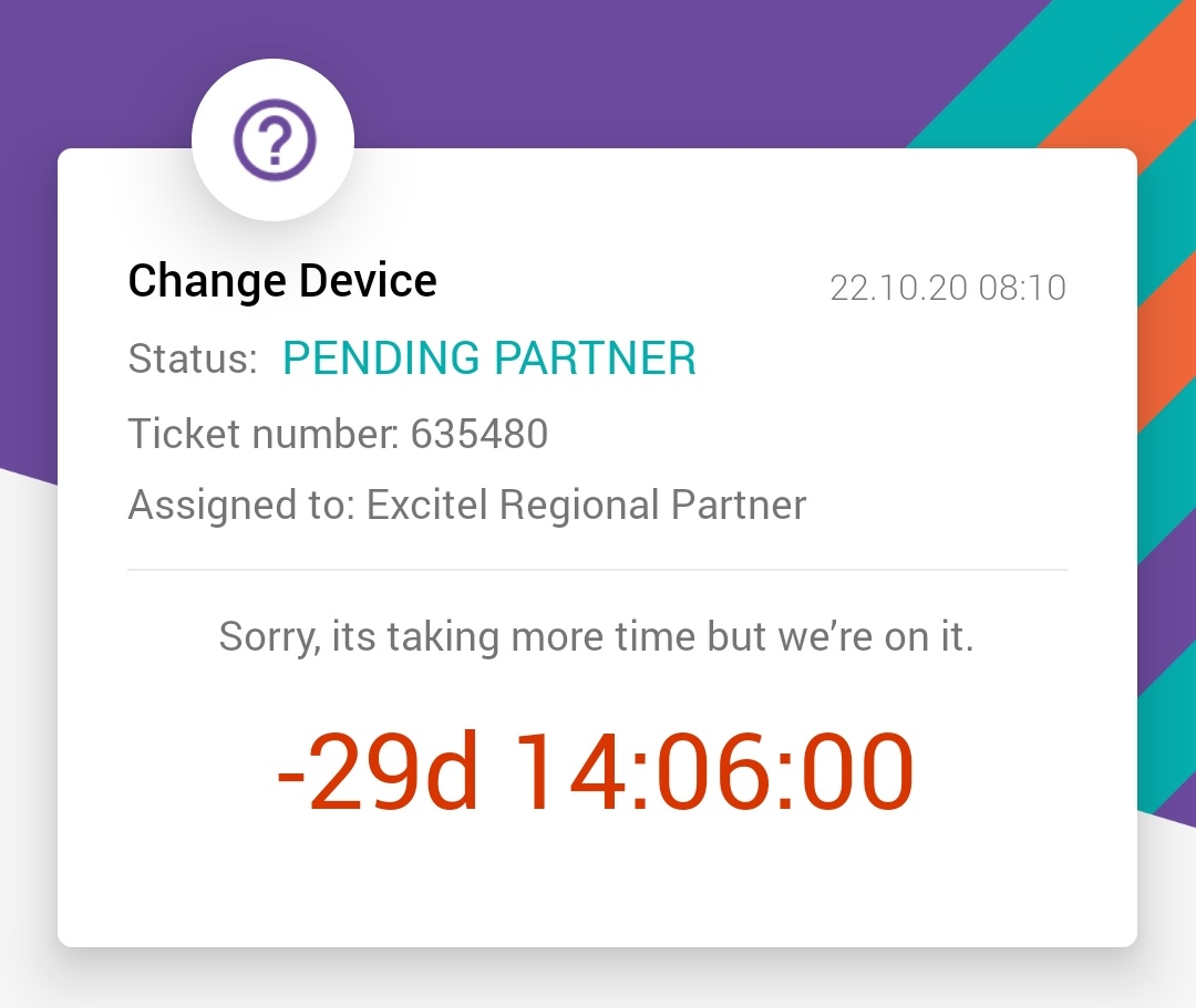 danywe's tweet photo. @excitel_rocks any update you can provide? Your customer support is unhelpful. Just pathetic service. https://t.co/IWB2TseJgp