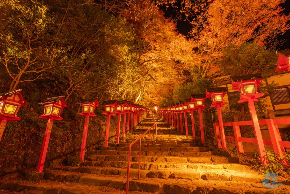 京都旅游第一站 ——贵船神社
#貴船神社 ＃貴船神社の秋
