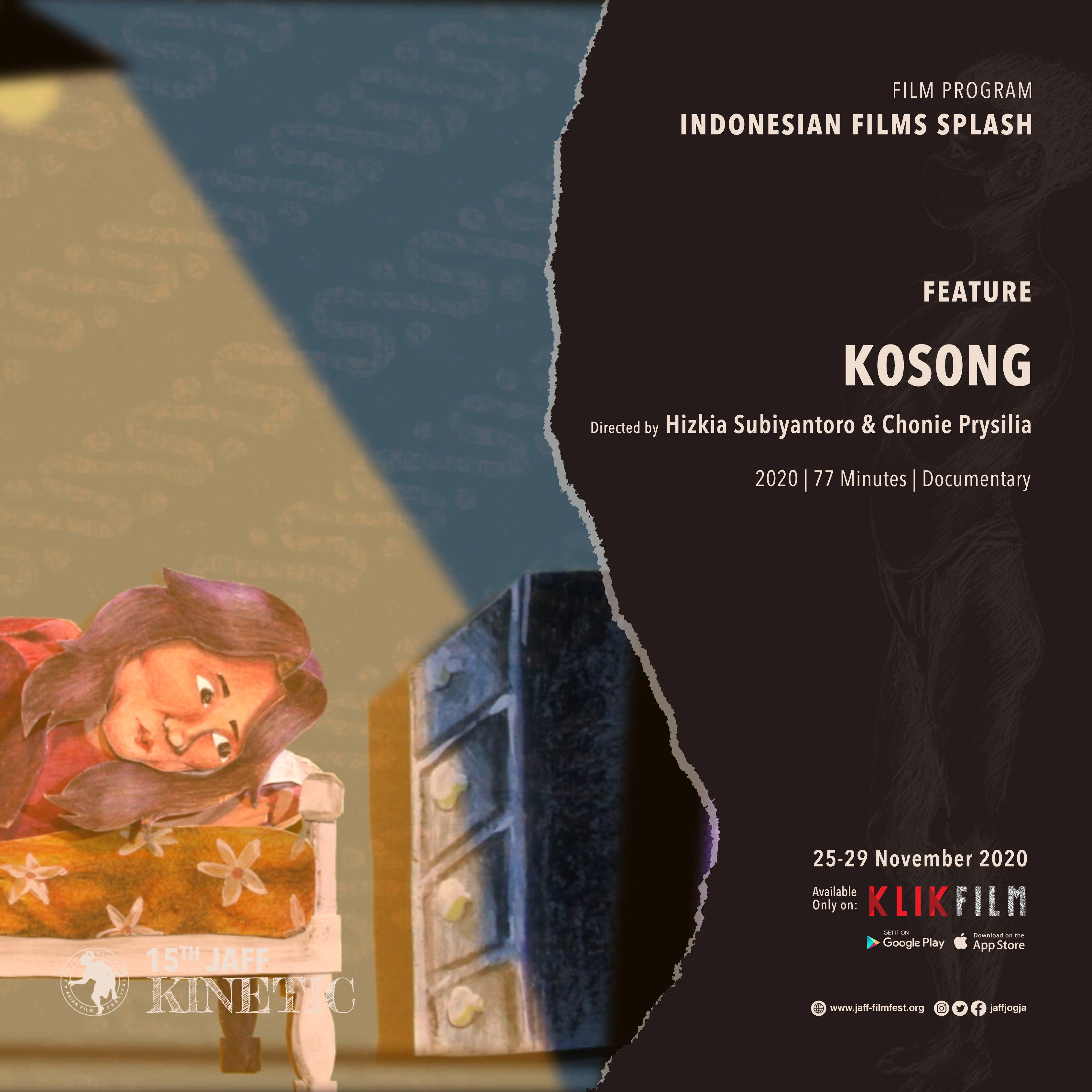 Jogja NETPAC Asian Film Festival Twitter Dua Ikan Dan Sepiring Nasi Two Fishes And A Dish 2018 Seragam Uniform 2019 Rice Cooker 2020 Kasat Mata Visible Traces 2019 25