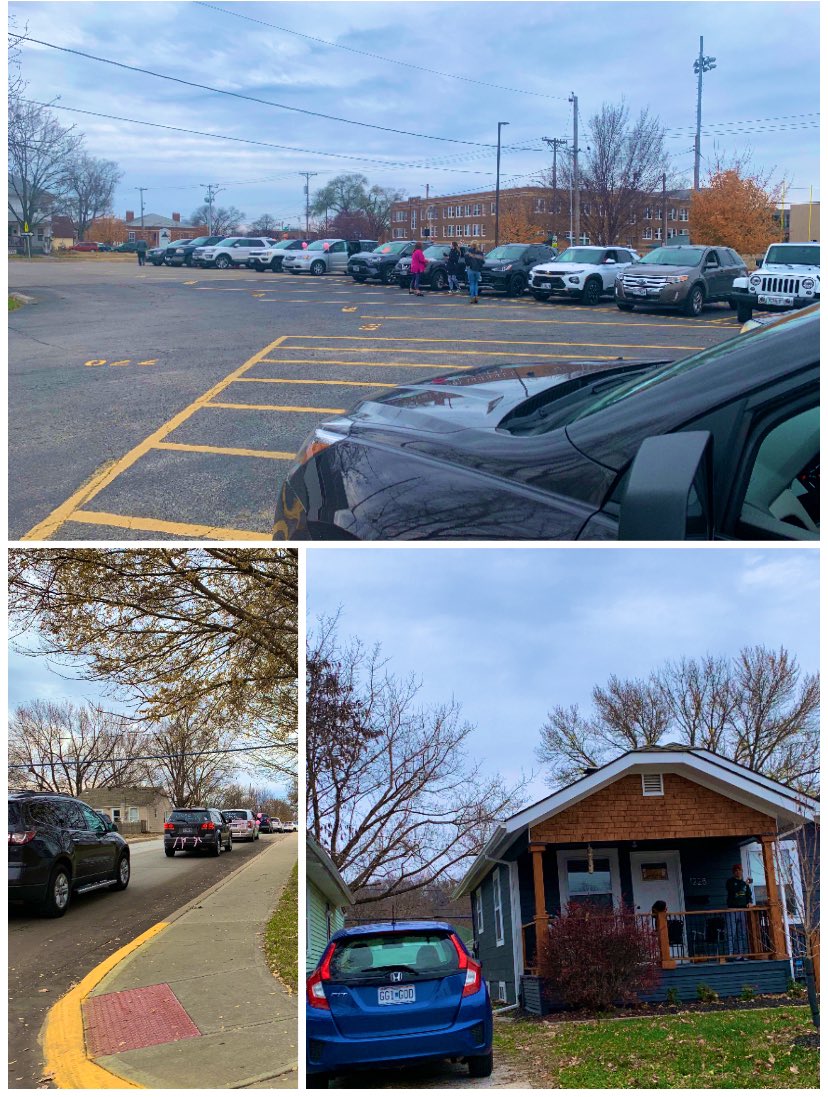 BrianMercerNKC's tweet photo. A truly inspirational morning yesterday! @NKCSchools @GracemorNKC leaders, teachers &amp; staff, including my wife &amp; daughter, held a surprise parade delivering caring messages to Gracemor teacher @MissKaysKC! Slone is battling cancer. She inspires us daily &amp; can’t wait to return! https://t.co/EVN46VivfL