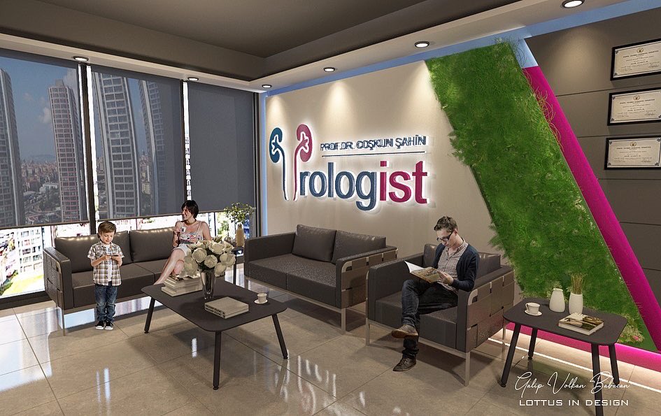 lottusindesign's tweet photo. Prof. Dr. Coşkun Şahin Erişkin ve Çocuk Ürolojisi muayenehane projemiz Uygulaması pek yakında 
#icmimar #3dsmax #icmimarlik #icmimari #design #interiordesign https://t.co/lfSIycySNU