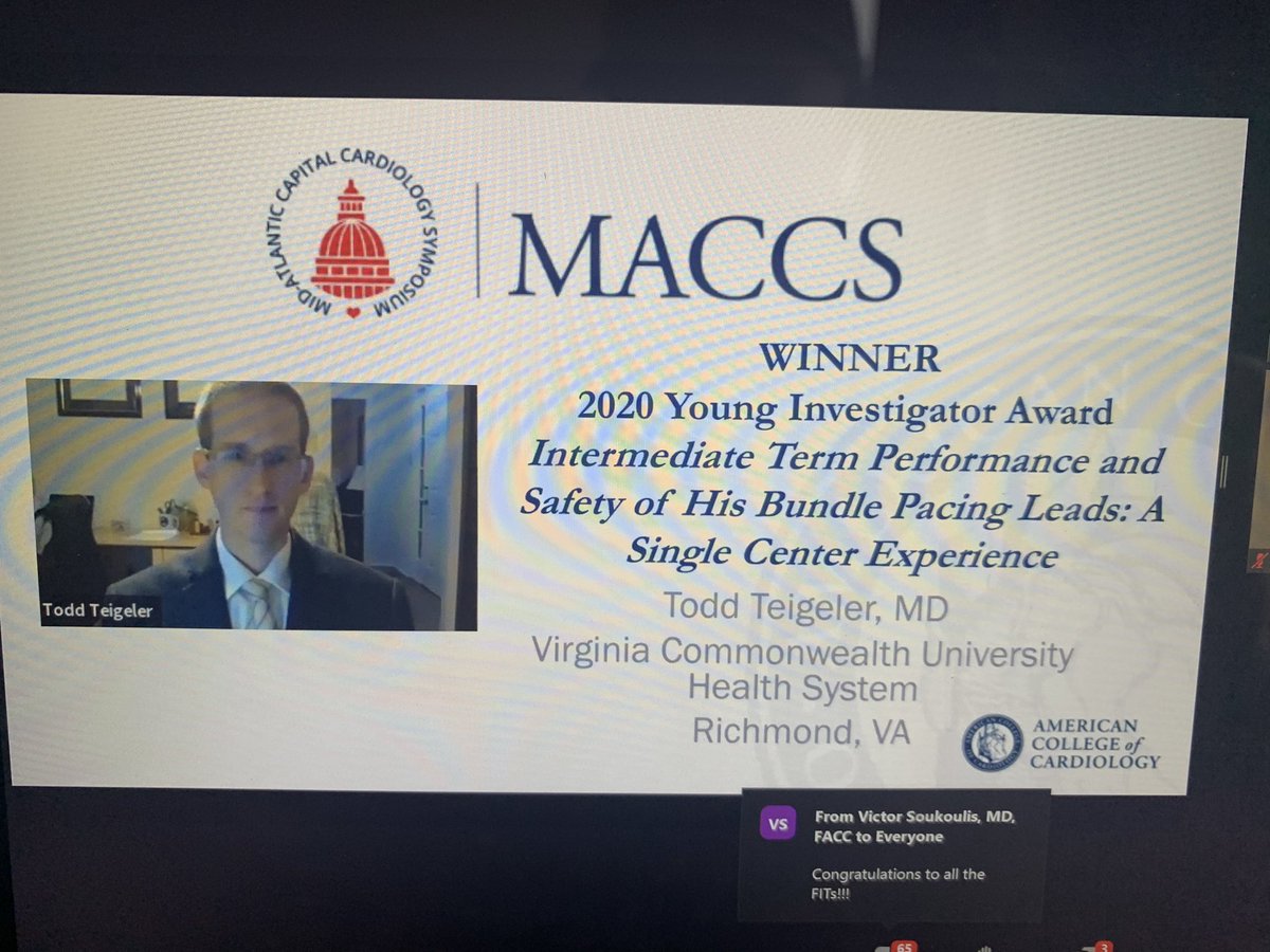 jae_patton's tweet photo. #ACCFIT congratulations Dr Teigler! #Maccs20 https://t.co/bfgfYUC8ps