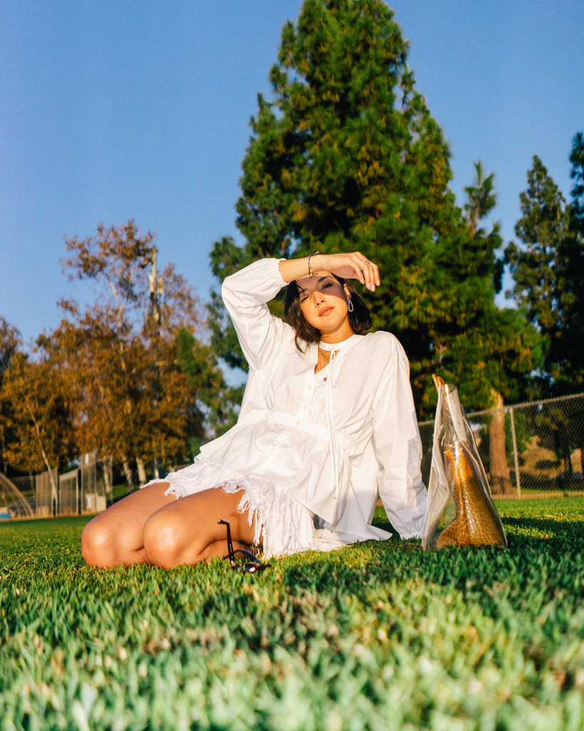 Sunday’s best ☀️ 

#FredSegalLoves <a href="/BreAuna_Monet/">BreAuna Monét</a> in the Cotton Shirting Blouse by #Ganni⁠⠀
⁠⠀
fredsegal.com/collections/ga… ♥️

#FredSegal #LAfashion #sunday