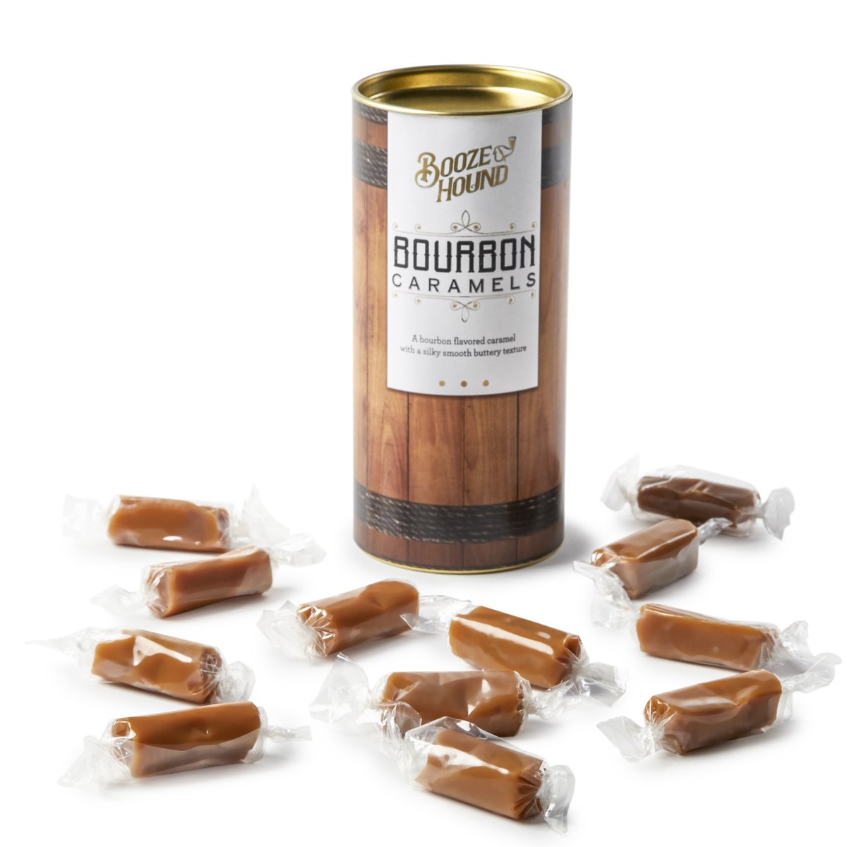 BoozeCollection's tweet photo. Hello, is it me you're looking for?

Our Bourbon Caramels combine an all-natural bourbon flavor with the silky smooth, buttery texture of a freshly wrapped caramel. Grab these giftable barrel tins at a Barnes &amp; Noble or Macy's store near you! 🎁 #boozehound #barnesandnoble #macys https://t.co/hzQ2SVoXnV