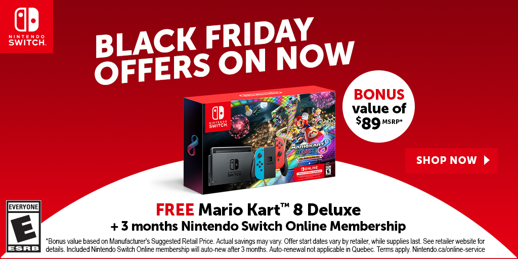 nintendo switch online black friday