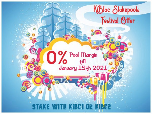bloc_ki's tweet photo. Currently we're offering a festival discount of 0% pool margin (valid till Jan 15th 2021) 🤩🤩
That means, more rewards 💰 for the delegators as a way to show our gratitude for being part of the #KiBloc Family.
#KIBC1 #KIBC2
#Cardano #ADA #staking #reward #promo https://t.co/Nq0jPMSMgl