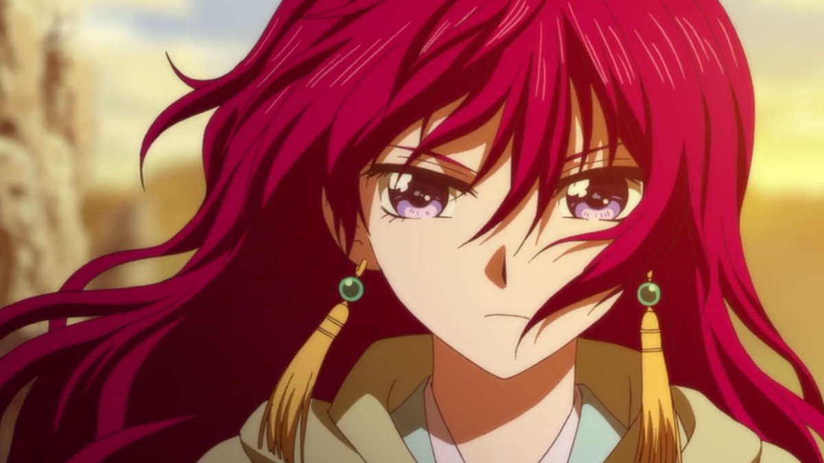 𝗩. 𝗣𝗲𝗿𝘀𝗼𝗻𝗻𝗮𝗴𝗲𝘀▪︎Yona :• Protagoniste principal de l'œuvre.• Jeune adolescente frêle et capricieuse, elle est l'héritière du trône du royaume de Kôka.• Son caractère et sa mentalité va évoluer d'une façon fulgurante au fur et à mesure de l'histoire.