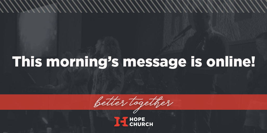 HopeCharlotte's tweet photo. If you missed this morning's message, we got you!

https://t.co/zQL1noKMOX https://t.co/JfefnS2gCi