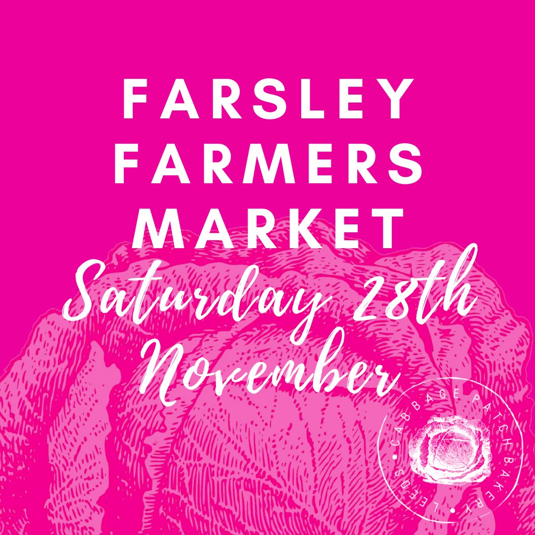 cpatchbakery's tweet photo. 💜 COME AND GET YOUR SWAG! 💜

We're chuffed to be back at Farsley Farmers Market next Saturday. 

If you can't make it down to the market, we're still delivering treats across Leeds, Bradford and Wakefield! 

Order for local delivery: https://t.co/K2QcQNEplY https://t.co/wOuSXVPKDa