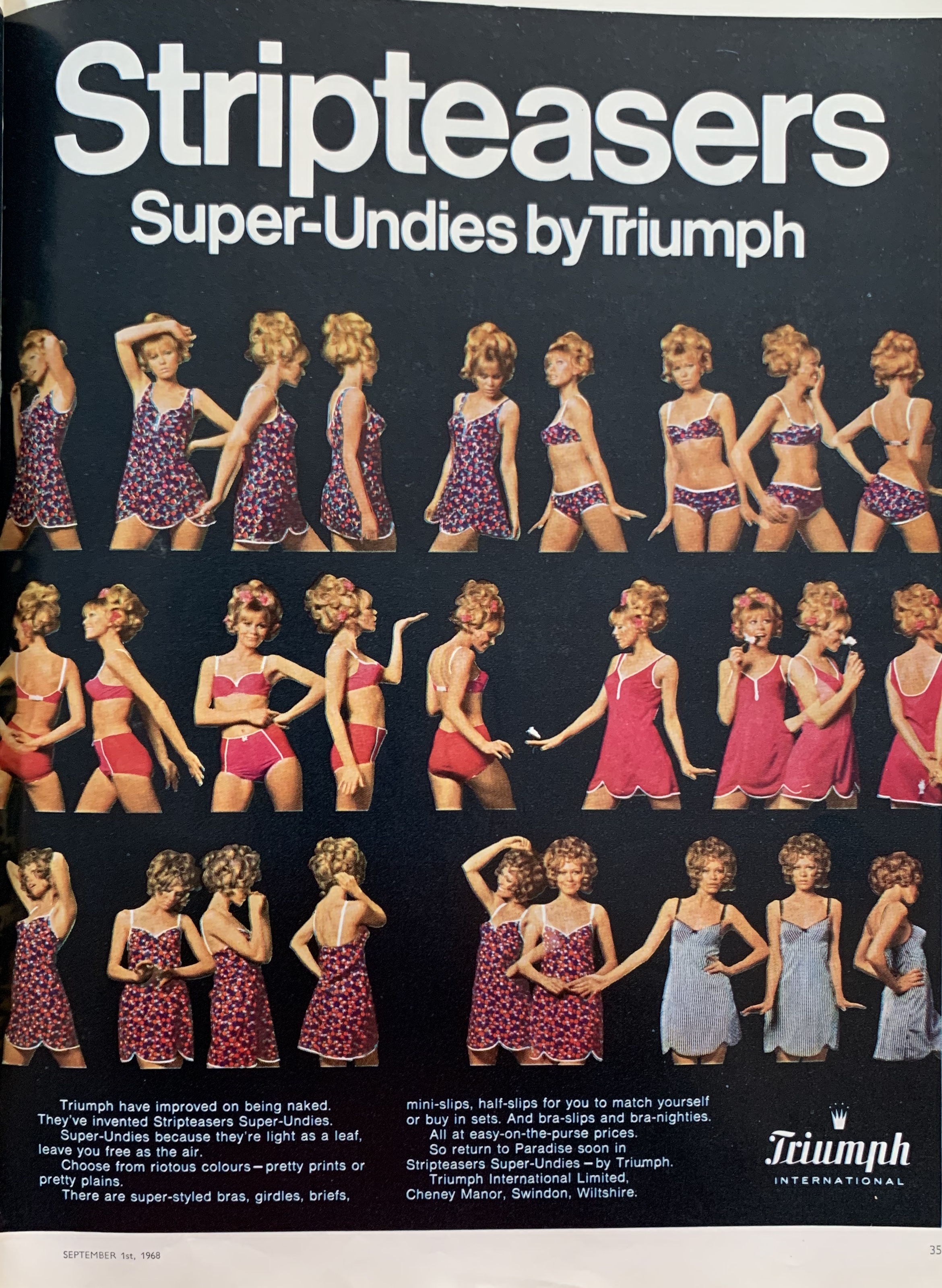70s Fashion on X: Gonna do another striptease #1970s #underwear  #womensfashion #iggypop #lustforlife  / X