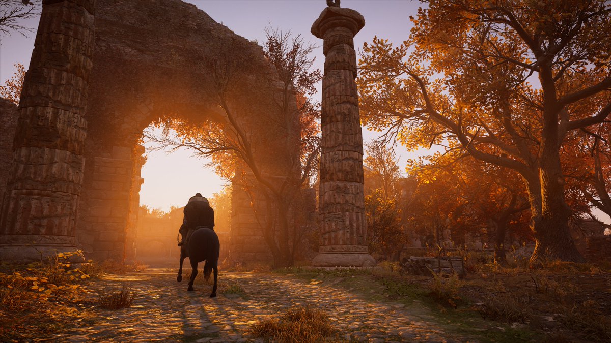 raphaellacoste's tweet photo. Enjoying Post Apocalyptic Ancient Roman Romantic ?#AssassinsCreedValhalla #acphotomode https://t.co/PZXP8xN8qs