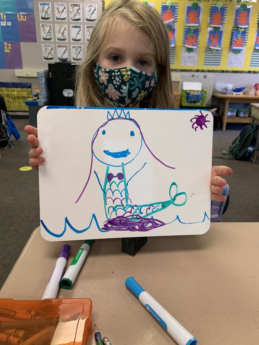 classofMrsSine's tweet photo. On Friday, we got to use our new whiteboards for the first time! These are already proving to be super helpful to practice sight words, write notes to @RuthSteidinger & use during free time! We also had a student who saved up $80 in #ClipperCash to have #stuffedanimal day! https://t.co/BTMr0OxwKn