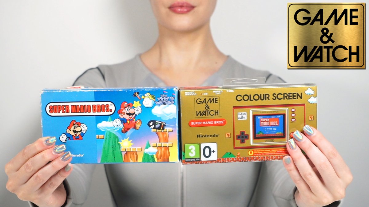 Nintendo Game &amp; Watch: Super Mario Bros. NEW + RETRO Unboxing youtu.be/EyD8L3OMgnQ ⭐️

#Nintendo #SuperMario35