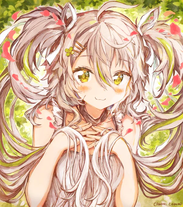 #いいツインテールの日 
#ツインテールの日 

かがやけツインテール?? 