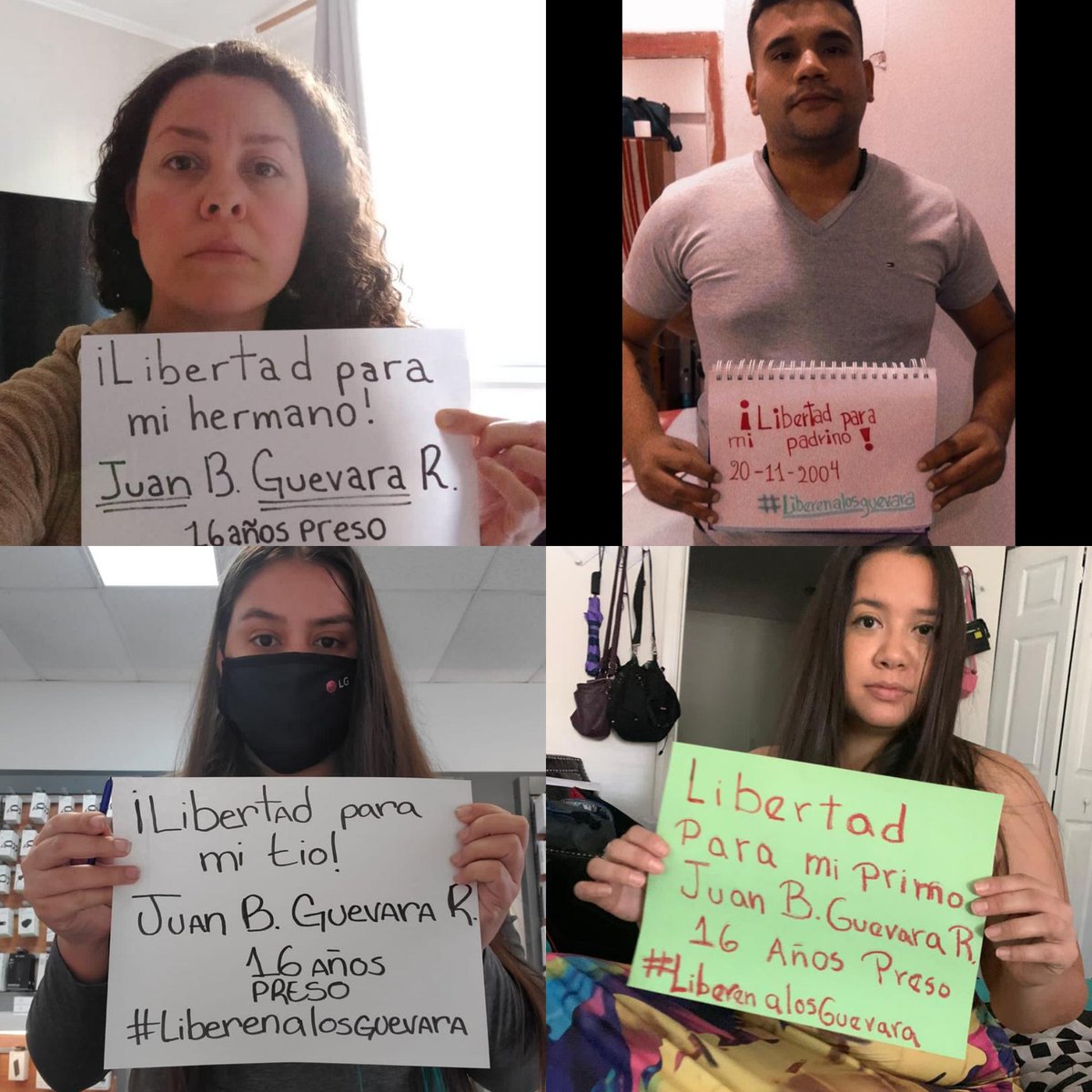 magaly3112's tweet photo. Libertad para
Juan B. Guevara
16 años presos
#LiberenAlosGuevara 
@jsandoval0707 https://t.co/Lt2ybKMRtI