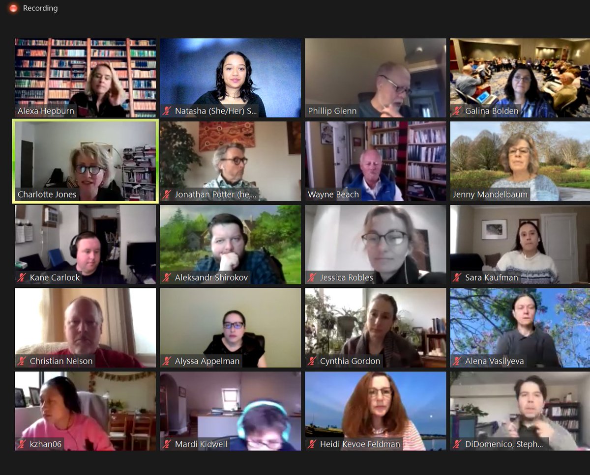 Nat_Shri's tweet photo. Just attended the last @lsi_nca synchronous session: the famous Conversation Analysis data session. Learned so much and enjoyed the discussion and the people! Now gonna go binge more asynchronous presentations! #nca_lsi #NCA20 https://t.co/ilqUzNceJo