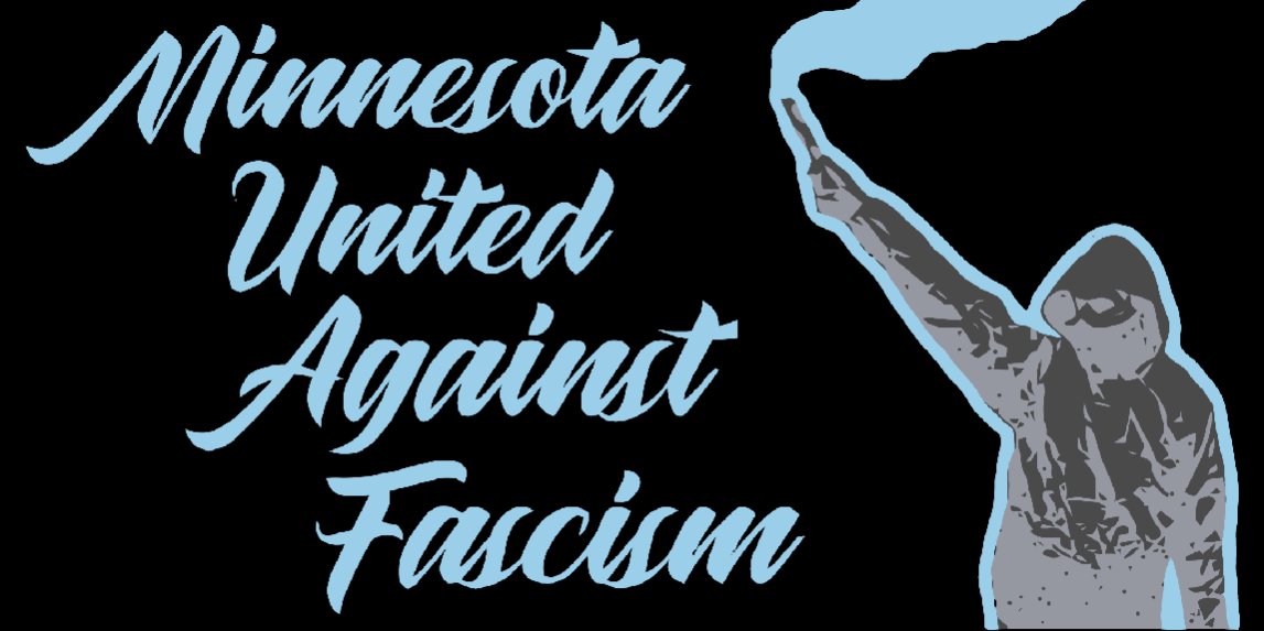 MNUnitedAF's tweet photo. Minnesota United Against Fascism 
(Cred to our friend)
#MNUAF #MNUFC #Minnesota #United https://t.co/SBQS54m0Qp