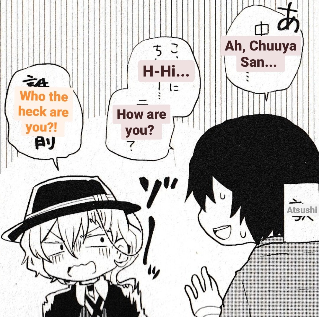 𝐁𝐮𝐧𝐠𝐨 𝐒𝐭𝐫𝐚𝐲 𝐃𝐨𝐠𝐬 𝐖𝐚𝐧! 𝐕𝐨𝐥𝐮𝐦𝐞 5Wan! 72Chuuya and KenjiWan! 81Dazai,Chuuya,fourteen eight-gradersWan! 82Magical girls Soukoku #soukoku