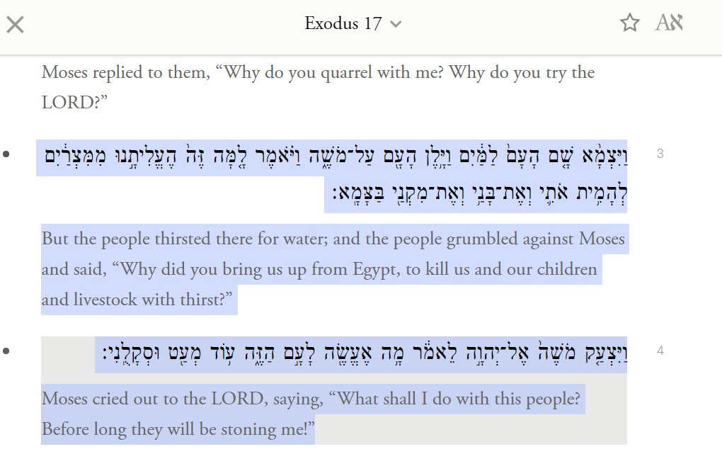 Does it seem farfetched they'd make such insinuations against Moses?No. They'd complained incessantly since leaving Egypt, incl just before Sinai. At Rephidim, they accuse Moses of "raising them" from Egypt to kill them of thirst. He fears they will stone him to death!