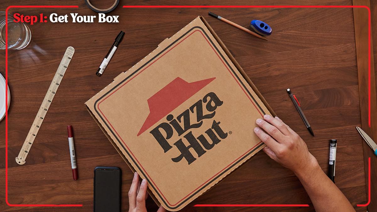 Pizza Hut Box Design