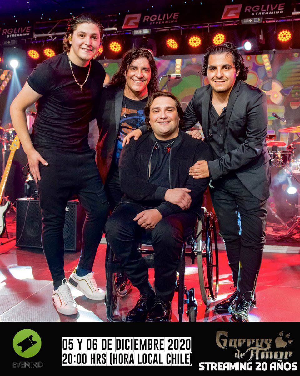 “STREAMING 20 AÑOS DE GARRAS DE AMOR” 

Adquiere tus entradas en eventrid.cl