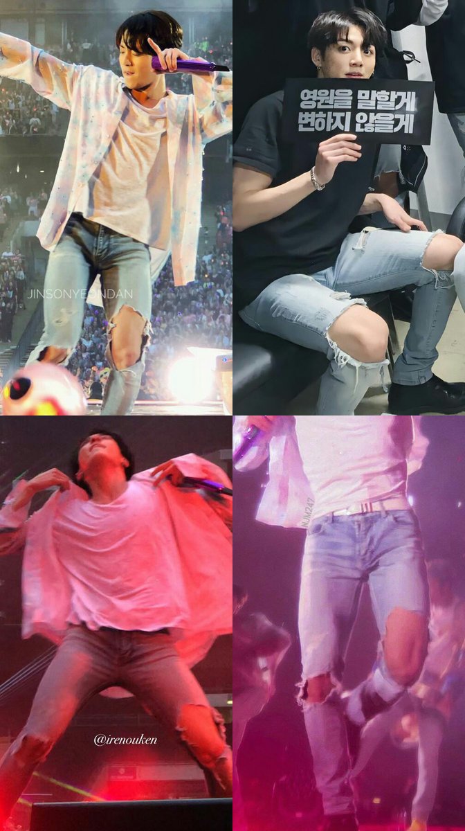 his thighs-