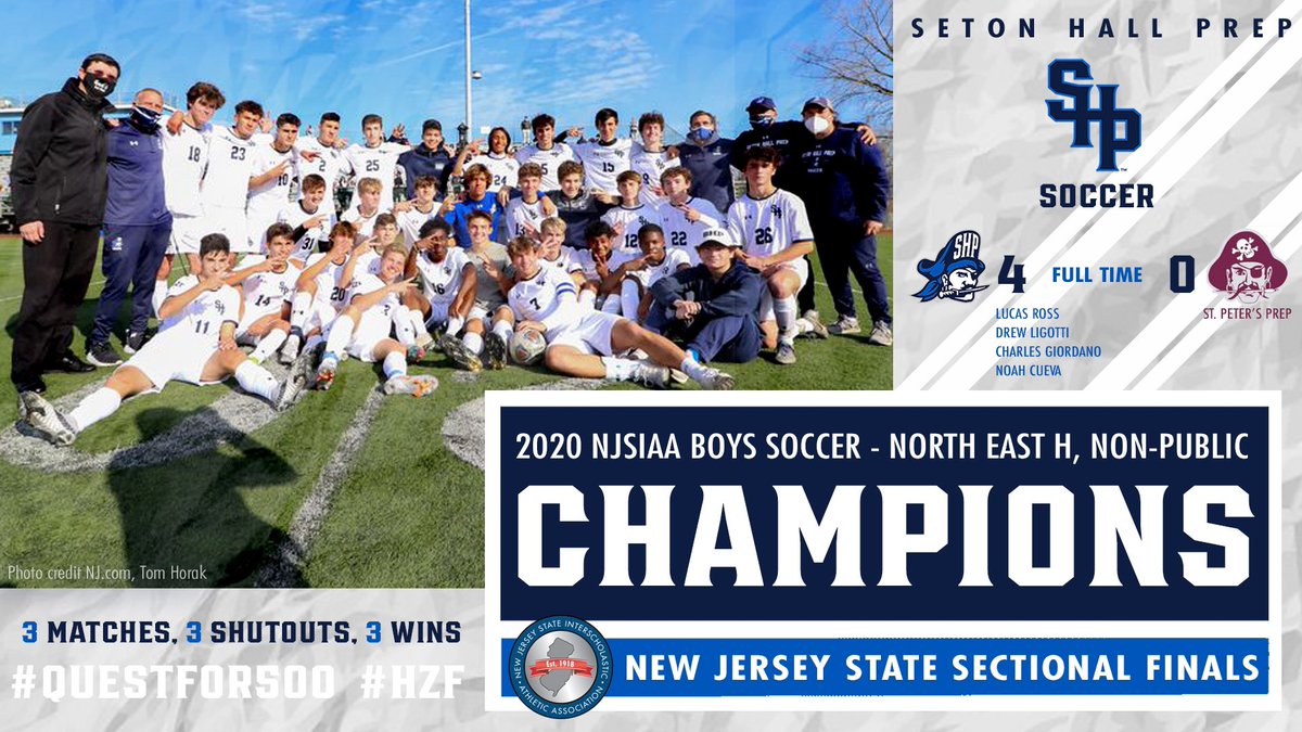 RiCHLEVY2RLP's tweet photo. 2020. 2 months. 52 days. 28 days on pause. & together. 🏆 1 team.
PRICELESS. 🔵⚪️ WAY TO GO PIRATES @ZAL14futbol + SHP team 👏🏼👏🏼 @SHP_Athletics #HZF #setonhallprepsoccer https://t.co/gY1Q5HTauQ
