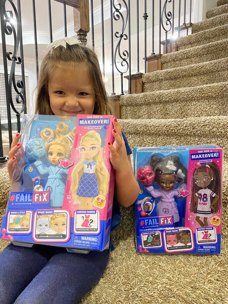 michele_tripple's tweet photo. {#ad} FailFix Dolls by @moose_toys will be the perfect Christmas gift this year for those girls who love fixing dollโs hair, makeup and style! Check out FailFix Dolls and find the #Fairfix doll that best suits your daughterโs style.
#FailFixDolls #FailFix https://t.co/6dDj0ToUok
