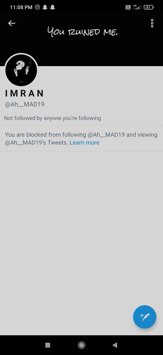 kapish_lahoti's tweet photo. Pehle tweet copy kiya 
Fir block kar diya fattu🤓👌 https://t.co/0b17t8m1n7