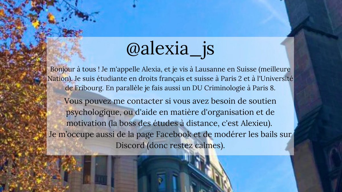 Soutien psychologique et motivation  @alexia_js