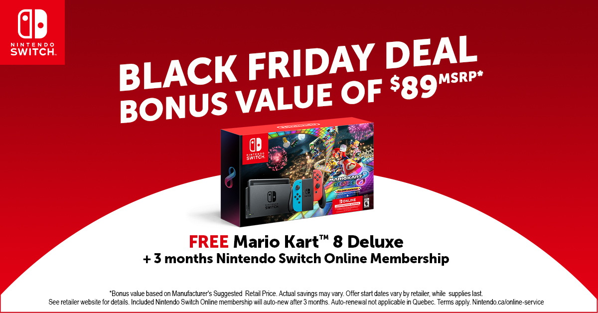 black friday nintendo switch online