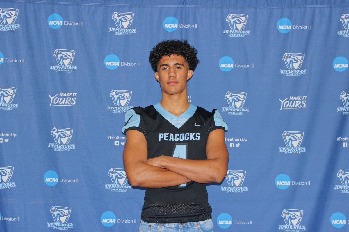 IsaiahGr4y's tweet photo. It’s been a crazy ride and I appreciate everyone that has helped me through it all! Special thank you to all of the coaches that have shown me love along the way, and to my parents who have been there since day one. With that I have decided to commit to Upper Iowa University!🦚🦚 https://t.co/RZbItd5sb3