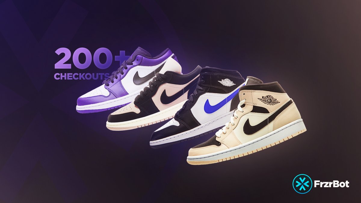 FrzrBot's tweet image. We had a little fun this Saturday... ❄️
Our members DESTROYED multiple lowkey releases in one day with over 200 checkouts! 🤩

We are close to having 1000 total checkouts. Should we do our first public restock once we have reached it? 🤔